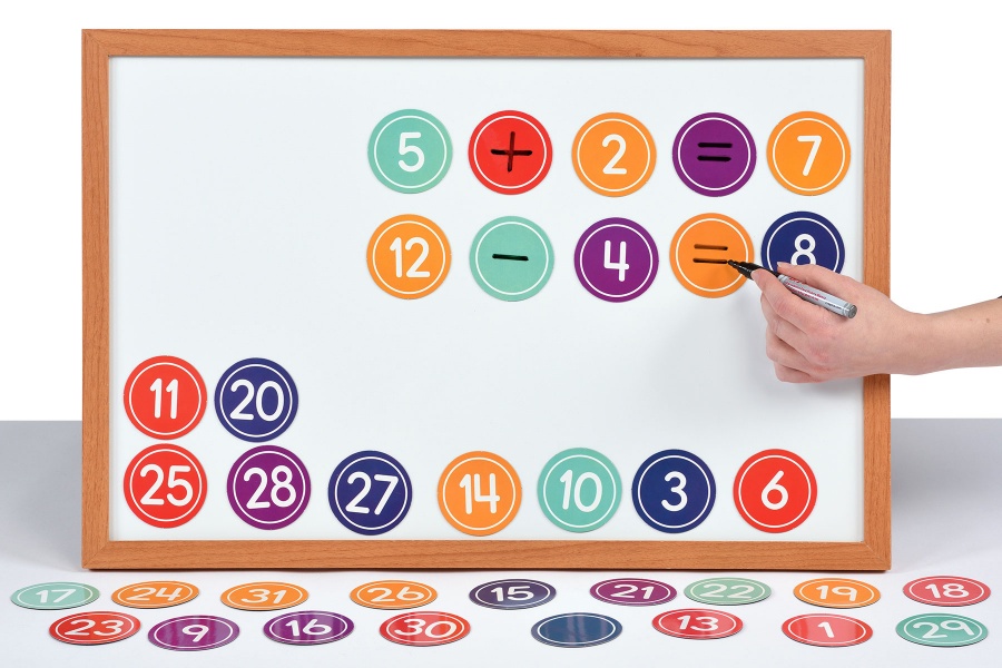 Magnetic Numbers Set Class Pack of 6 Sets